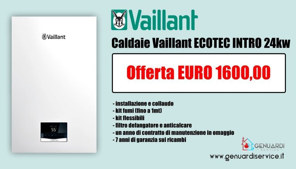 Caldaia vaillant ECOTEC INTRO 24kw